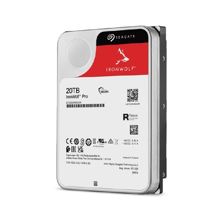 Dysk HDD Seagate IronWolf Pro (20 TB 256MB 3.5" SATA)