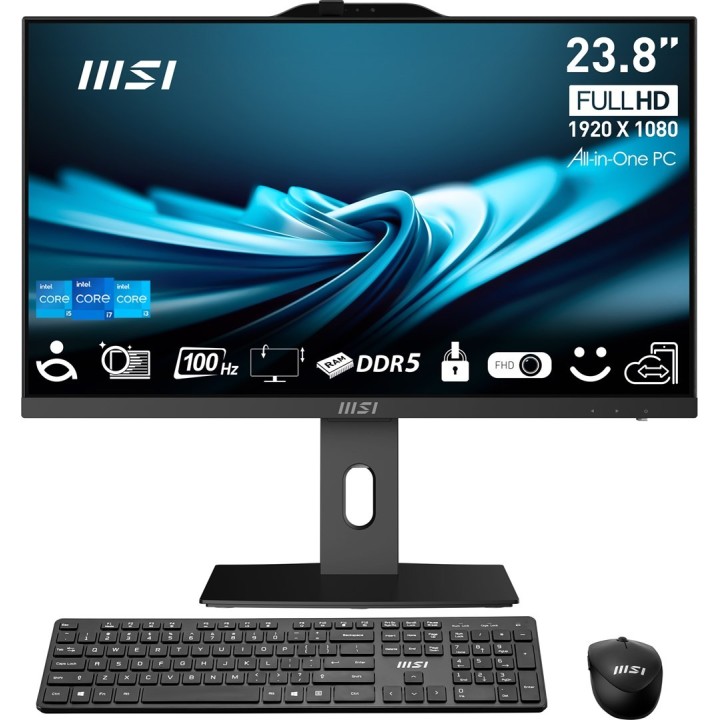 MSI AIO PRO AP242P 14M-682EU i5-14400 23.8" IPS LED FHD Non-Touch Anti-Glare 16GB SSD512GB M.2 AX211 WiFi 6E Windows 11 Pro
