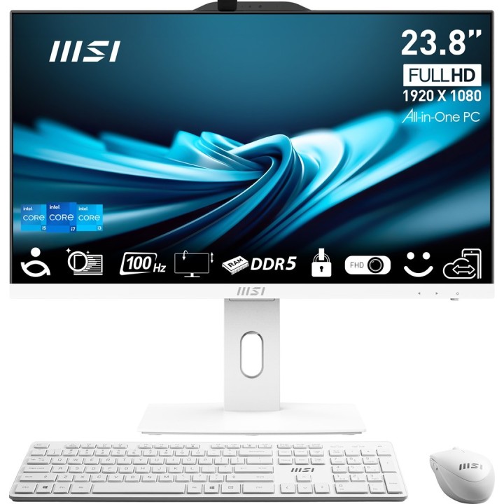 MSI AIO PRO AP242P 14M-691EU i5-14400 23.8" IPS LED FHD Non-Touch Anti-Glare 16GB SSD512GB M.2 AX211 WiFi 6E Windows 11 Pro