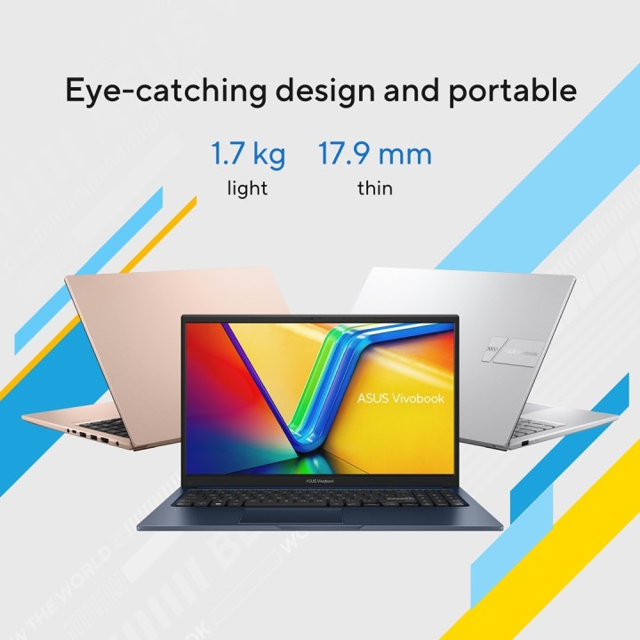 ASUS Vivobook 15 X1504VA-BQ2947 Core 5 120U 15.6"FHD IPS-level Panel 60Hz 250nits AG 16GB DDR4 SSD512 Intel Graphics WLAN+BT