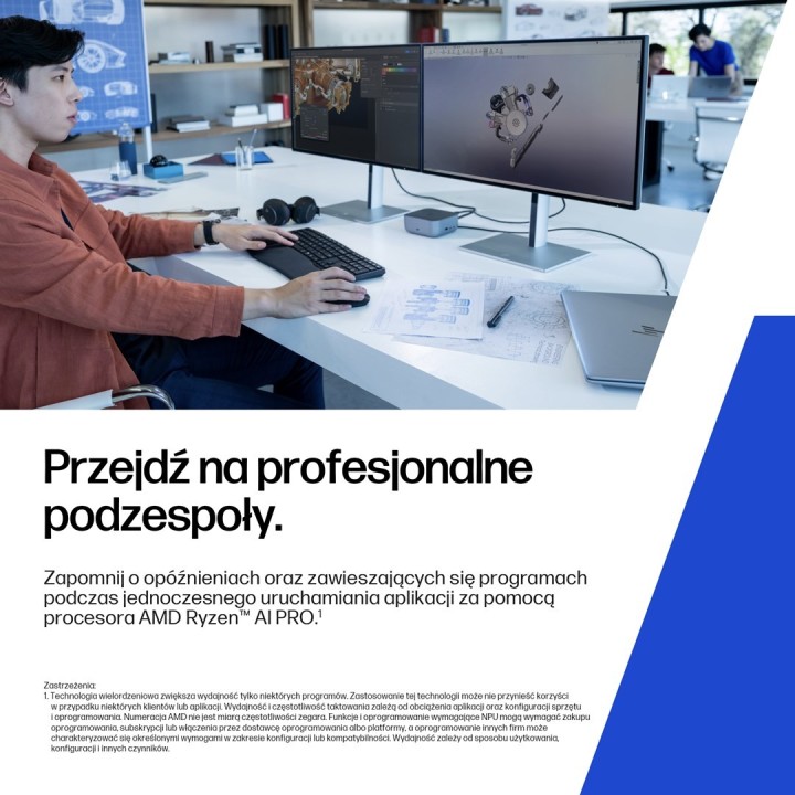 HP ZBook 8 G1ak 14 Ryzen AI 7 PRO 350 14.0"WUXGA IPS 400nits LBL AG 32GB DDR5 5600 SSD1TB Radeon 860M Cam IR 5 MPx 62Wh W11Pro