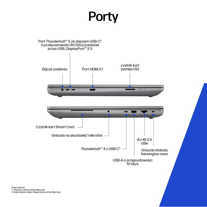 HP ZBook Fury G1i 18 Ultra 7 265HX vPro 18.0"WQXGA IPS 500nits 165Hz AG 32GB DDR5 5600 SSD1TB RTX Pro 2000_8GB Cam IR 5 Mpx AI