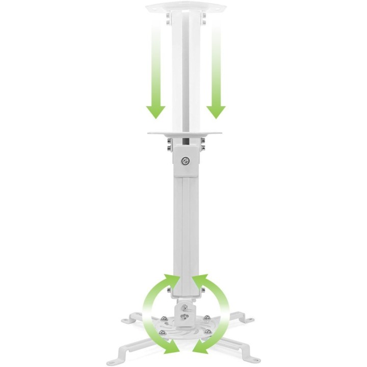 TECHLY UCHWYT SUFITOWY DO PROJEKTORA 54-90CM 13,5K